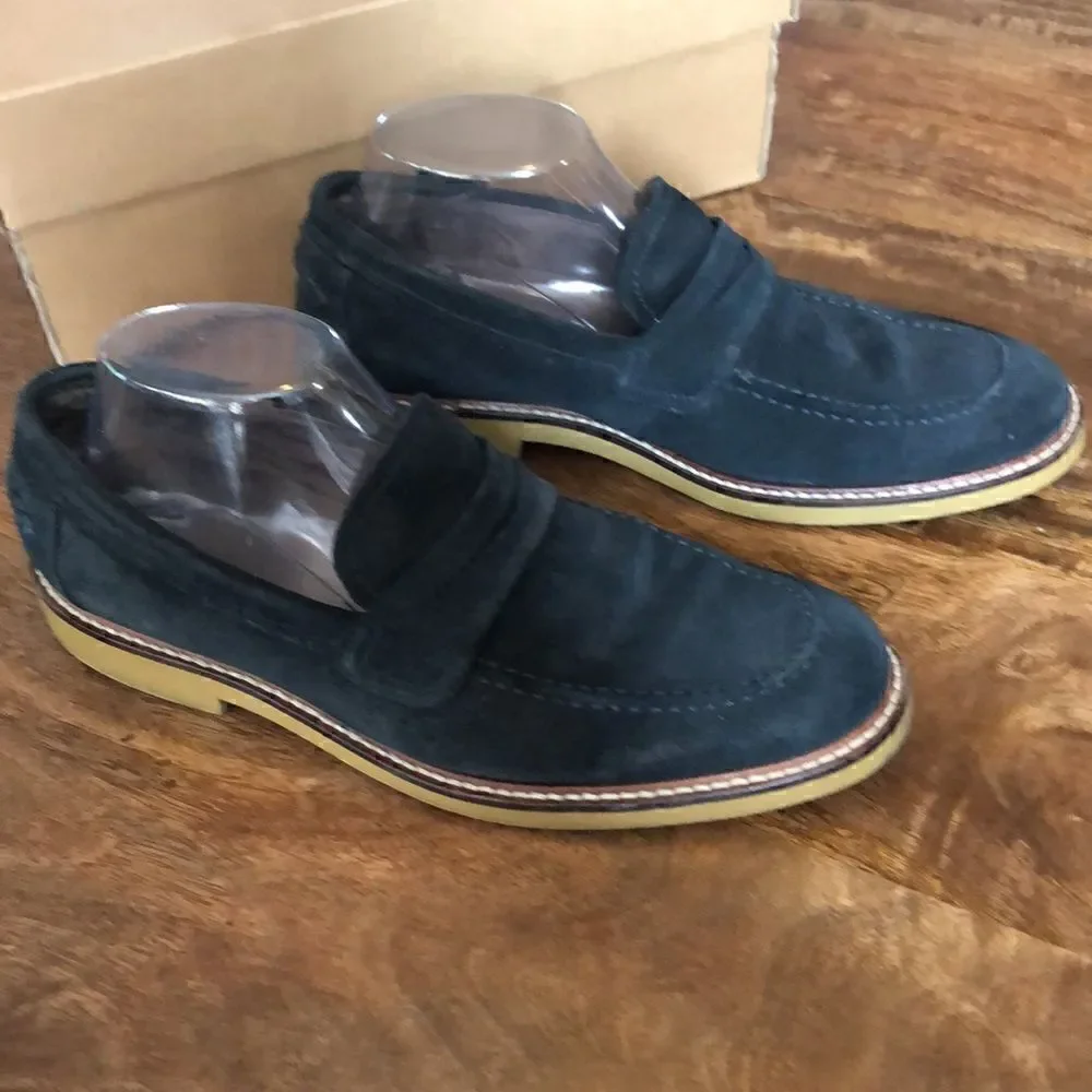 Men’s Banana Republic Black Suede Loafers size 7